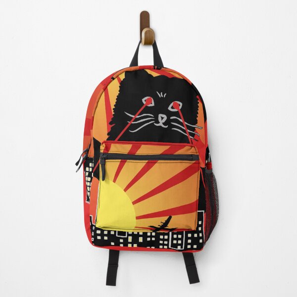 Item preview, Catzilla over city destroying buildings designed and sold by yoshra.