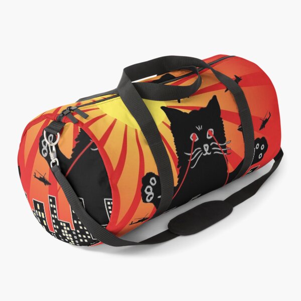 Item preview, Catzilla over city destroying buildings designed and sold by yoshra.