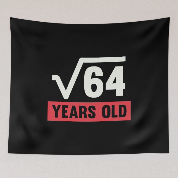 Item preview, Square Root Of 64 - 8 Years Old Birthday Gift  designed and sold by kindxinn.