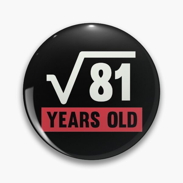 Item preview, Square Root Of 81 - 9 Years Old Birthday Gift  designed and sold by kindxinn.