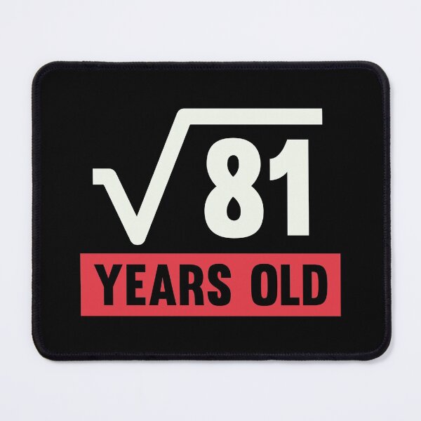 Item preview, Square Root Of 81 - 9 Years Old Birthday Gift  designed and sold by kindxinn.