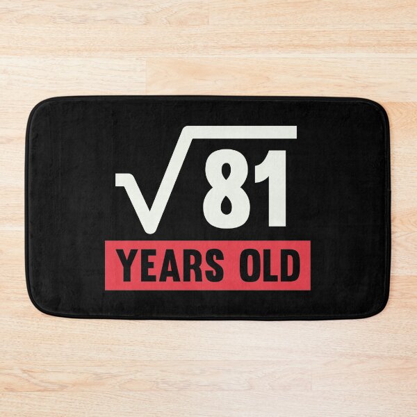 Item preview, Square Root Of 81 - 9 Years Old Birthday Gift  designed and sold by kindxinn.