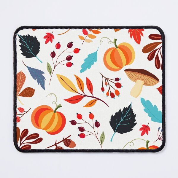 Item preview, Autumn Foliage Pattern Autumn Pumpkins Pattern designed and sold by MonArtisteSam.