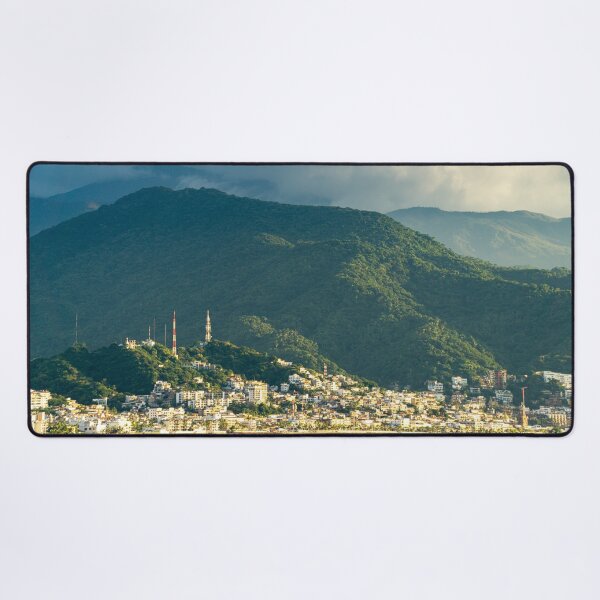 Puerto Vallarta Sunset Desk Mat