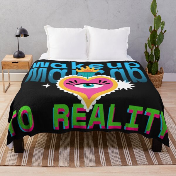 Item preview, wake up to reality designed and sold by diva-design.