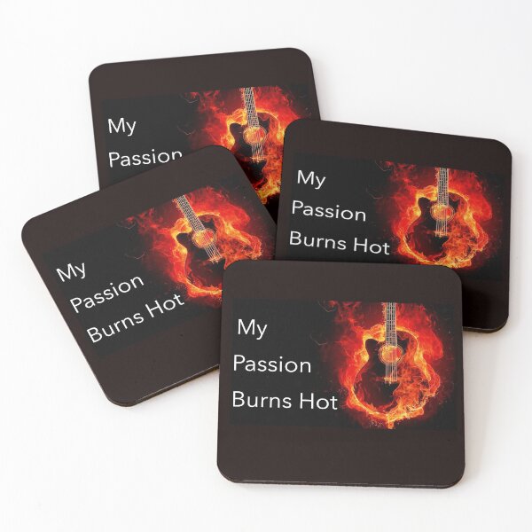 Item preview, My Passion Burns Hot designed and sold by GuitarNuts.
