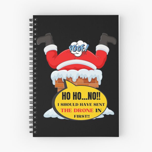 Item preview, HO HO...NO!Santa Chimney Anime Tee,Christmas Gift Tee,Santa Chimney Anime Bag designed and sold by BuddyBoots.