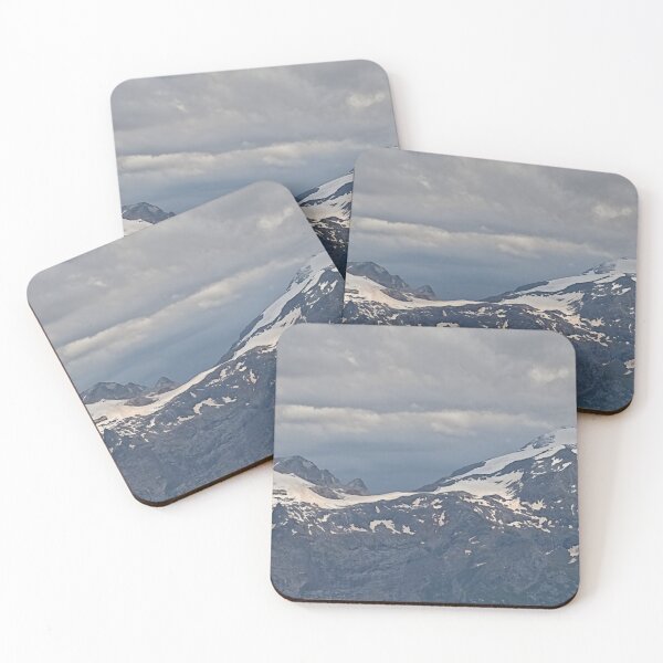 Item preview, Panorama of mountain tops with glaciers in the French Alps designed and sold by xophotography.