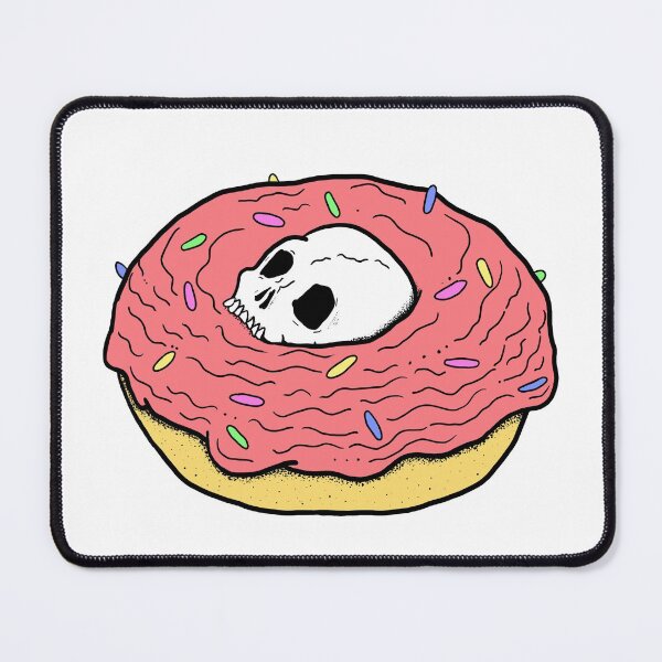 Item preview, Donut Skull designed and sold by deadlydarlingKV.