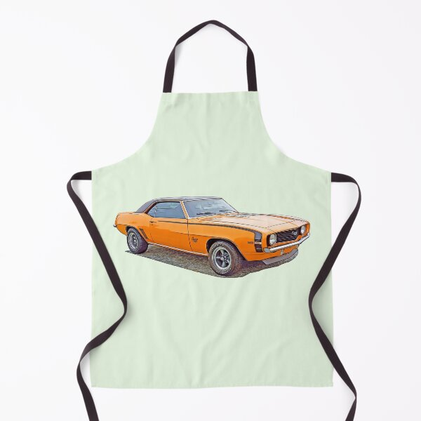 Item preview, Camaro retro orange stylish car designed and sold by MikaelSh.