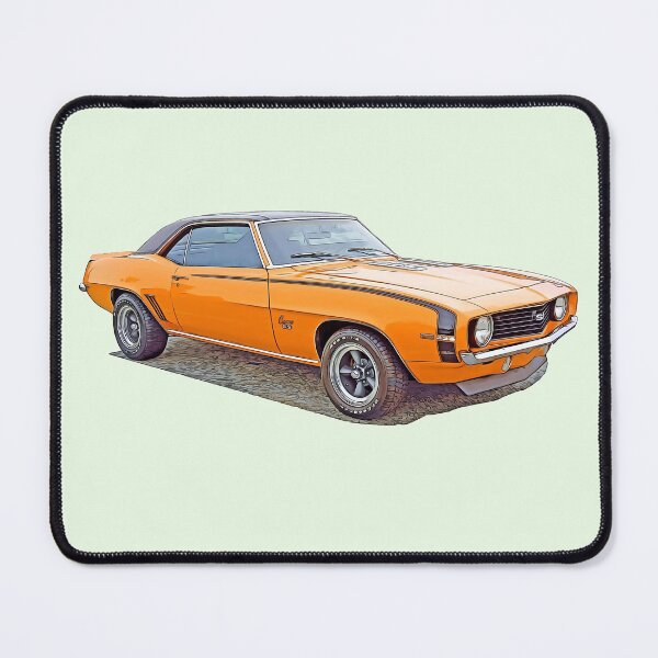 Item preview, Camaro retro orange stylish car designed and sold by MikaelSh.