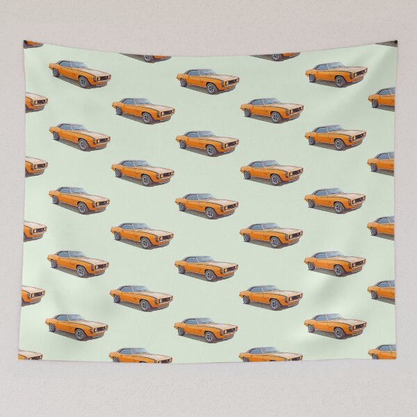Item preview, Camaro retro orange stylish car designed and sold by MikaelSh.