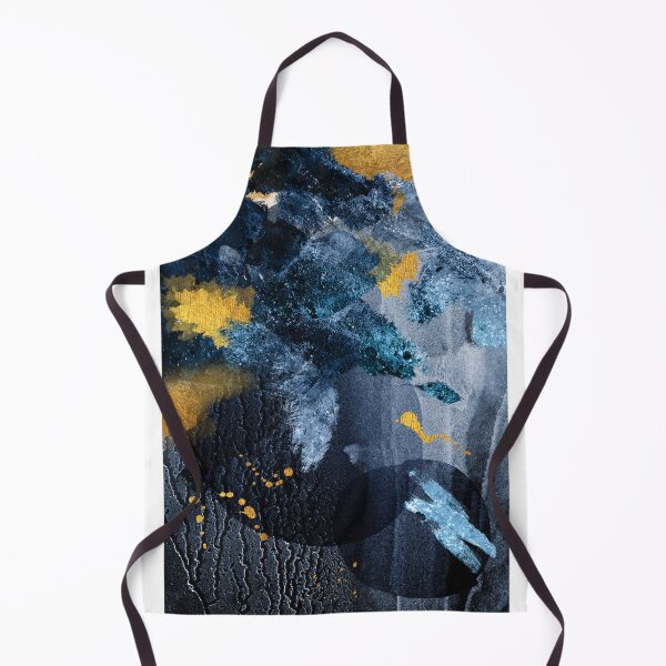 Item preview, Abstract Navy and Gold designed and sold by UrbanEpiphany.