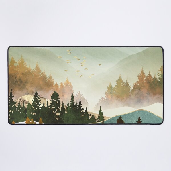 Fall Morning Desk Mat