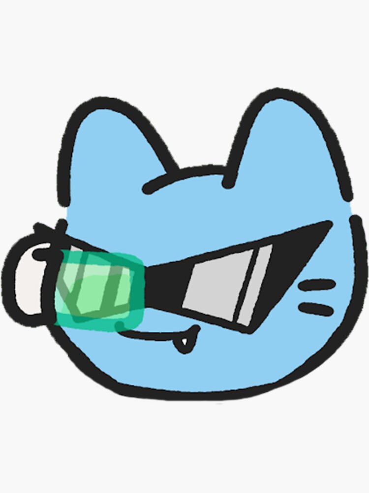 "Cool Cat NFT " Sticker for Sale by MangaSmart Redbubble