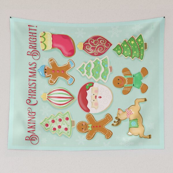 Item preview, Baking Christmas Bright designed and sold by BunnyThePainter.
