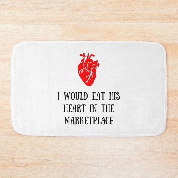 Item preview, I would eat his heart in the marketplace Shakespeare Quote Theatre designed and sold by violet-hope.