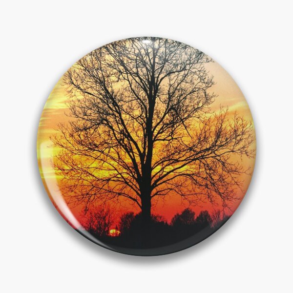 Item preview,  New York Tree Silouette Sunset - Scenery designed and sold by GreenEnvytt.