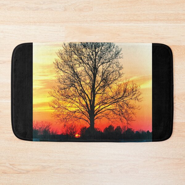 Item preview,  New York Tree Silouette Sunset - Scenery designed and sold by GreenEnvytt.