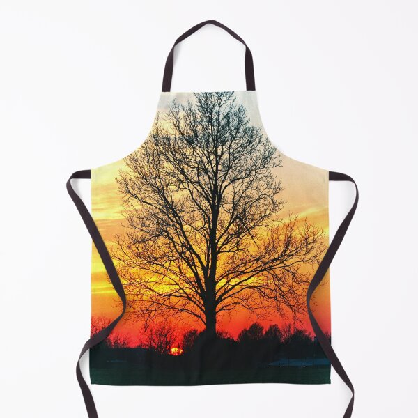 Item preview, New York Tree Silouette Sunset - Scenery designed and sold by GreenEnvytt.