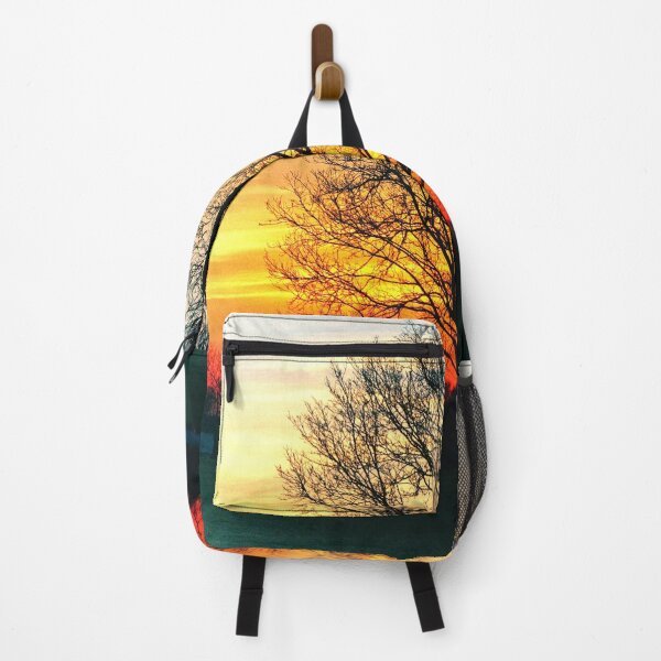 Item preview, New York Tree Silouette Sunset - Scenery designed and sold by GreenEnvytt.