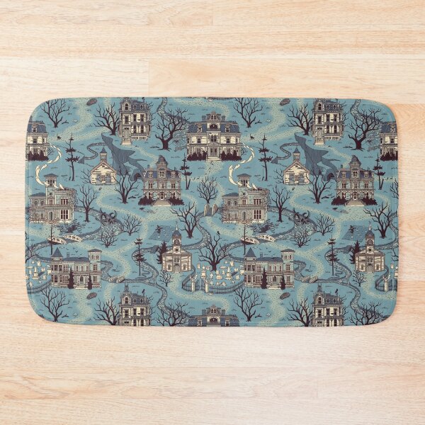 Item preview, Haunted Village (Midnight Blues) designed and sold by JadaFitch.