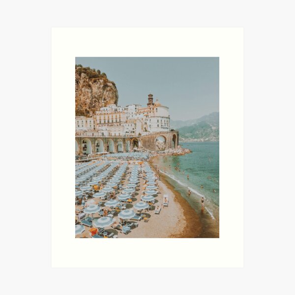 Item preview, summer beach lxxxvi / astrani, italy designed and sold by mauikauai.