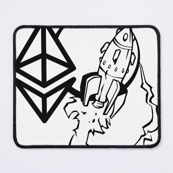 Item preview, Crypto to The Moon designed and sold by Geomonic.