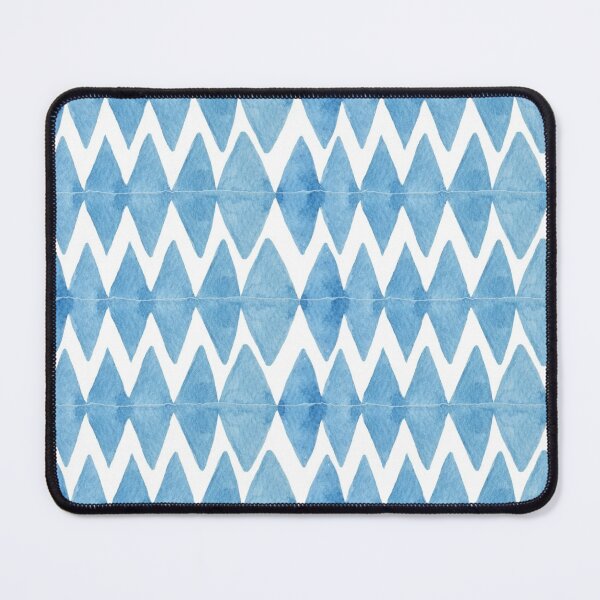 Item preview, rhombus pattern, blue rhombus, geometric figure designed and sold by angelescar.