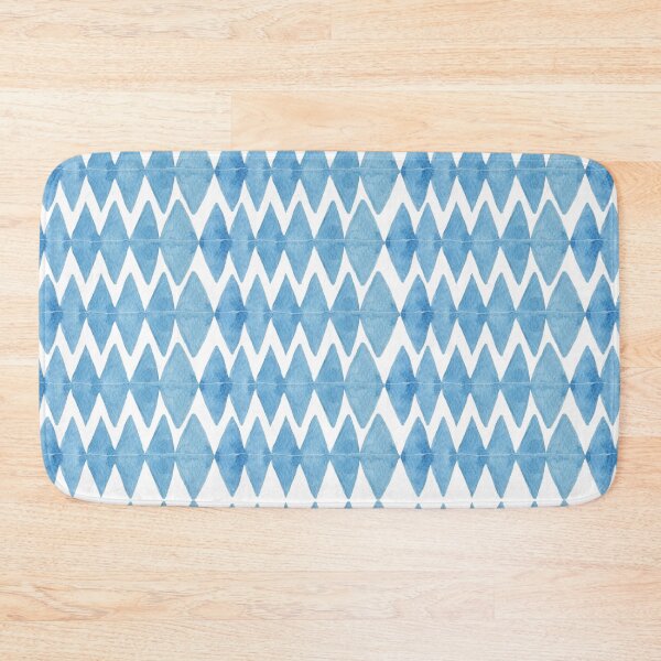 Item preview, rhombus pattern, blue rhombus, geometric figure designed and sold by angelescar.
