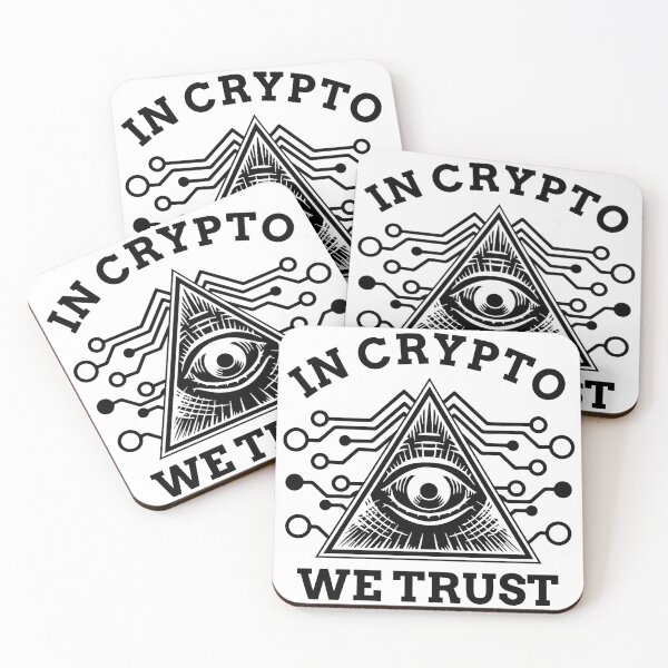 Item preview, In Crypto We Trust designed and sold by Geomonic.