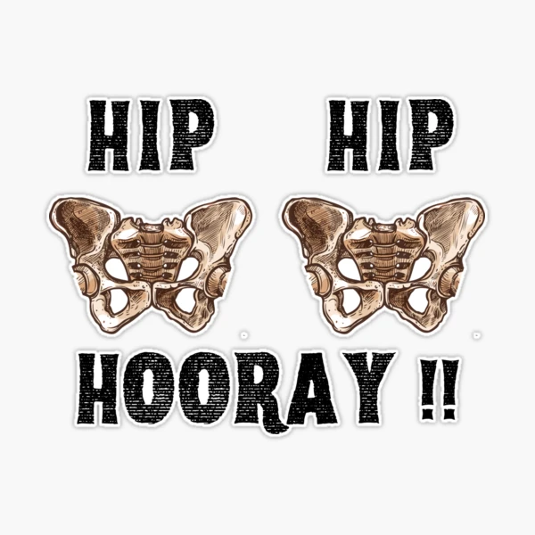  Reeleer Hip Hip Hooray Orthopedis Badge Reels