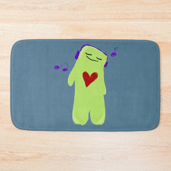 Item preview, Music Warm My Heart Cute blue green  designed and sold by IKERAS.