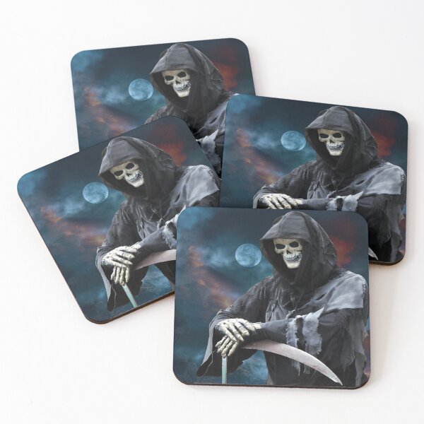 Item preview, Grim Reaper Alarming Death Creeping Evil designed and sold by MonArtisteSam.