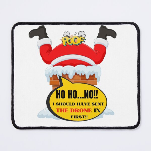 Item preview, HO HO...NO!Santa Chimney Anime Tee,Christmas Gift Tee,Santa Chimney Anime Bag designed and sold by BuddyBoots.