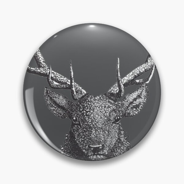 Item preview, Deer in black and white designed and sold by GlindoVP.