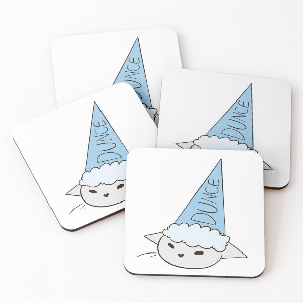 Item preview, Dunce Cat - White designed and sold by river0684.