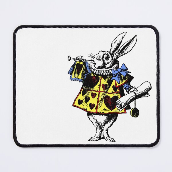 Item preview, Alice In Wonderland White Rabbit designed and sold by Pixelchicken.