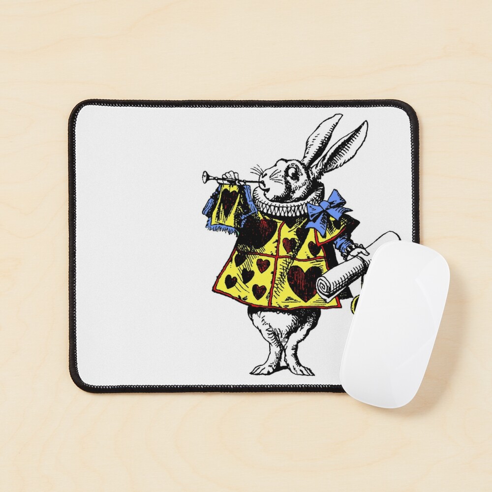 I Shall be Too Late White Rabbit Pocket Watch, Zazzle