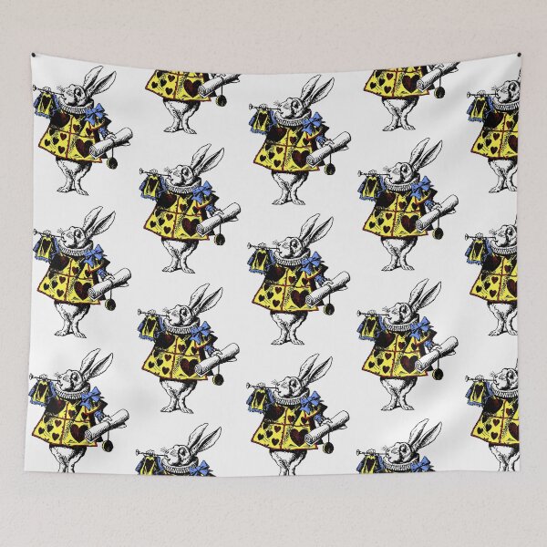 Item preview, Alice In Wonderland White Rabbit designed and sold by Pixelchicken.