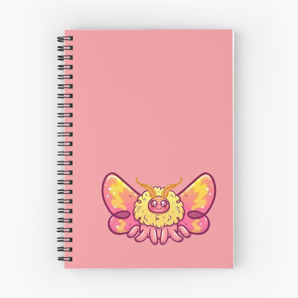Item preview, Cute Fluffy Rosy Maple Moth designed and sold by Sarah Garrett.