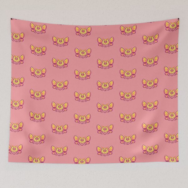Item preview, Cute Fluffy Rosy Maple Moth designed and sold by Sarah Garrett.