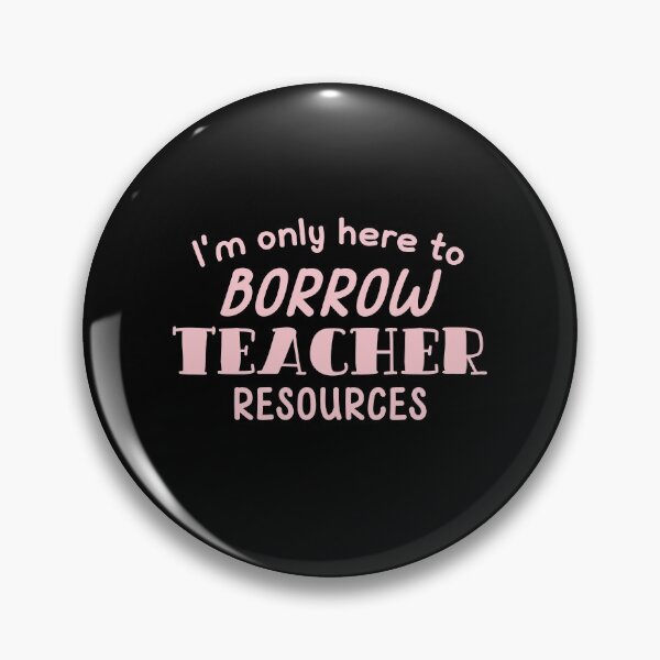 Item preview, I'm only here to borrow TEACHER RESOURCES designed and sold by jazzydevil.