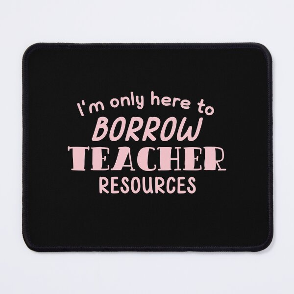 Item preview, I'm only here to borrow TEACHER RESOURCES designed and sold by jazzydevil.