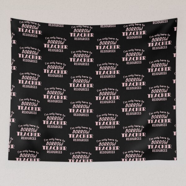 Item preview, I'm only here to borrow TEACHER RESOURCES designed and sold by jazzydevil.