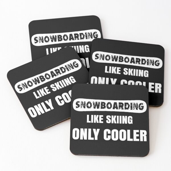 Item preview, Snowboarding Like Skiing Only Cooler designed and sold by Hapoel.