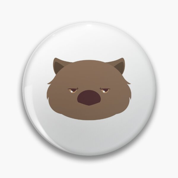 Item preview, Very angry WOMBAT FACE designed and sold by jazzydevil.