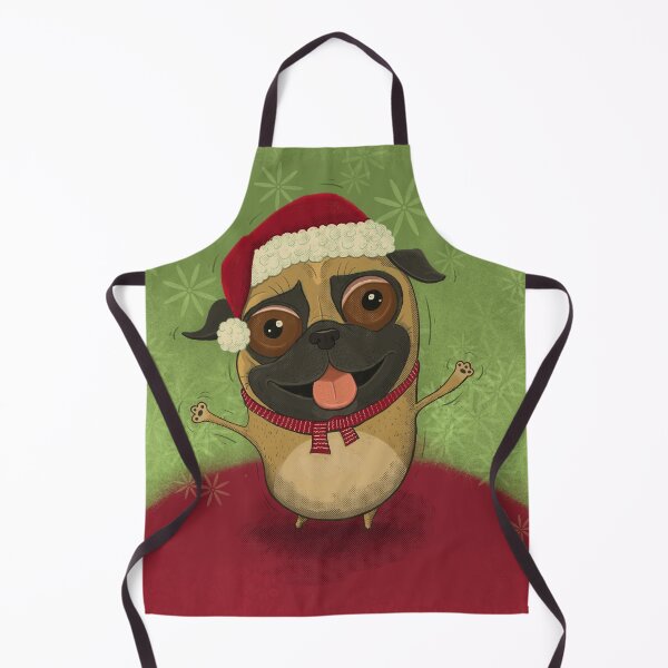 Artikelvorschau, Weihnachtsmops entworfen und verkauft von RGB-Ginger.