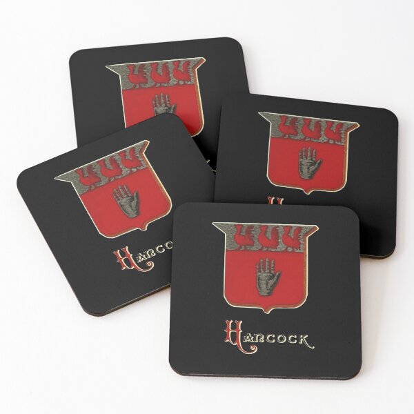 Item preview, Hancock Family Coat of Arms designed and sold by Heraldica.
