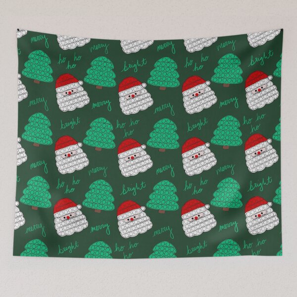 Item preview, Christmas pop toys, Santa pop push toy Christmas print designed and sold by FreckledBliss.